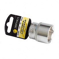 Головка торцевая 20мм 1/2"DR 6-гранная (держатель) ЭВРИКА 1/120